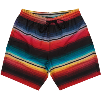 Classic Fit Blanket Stripe Swimshort
