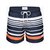 Montego Bay Stripe Ultra Light Swim Shorts