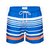Montego Bay Stripe Ultra Light Swim Shorts