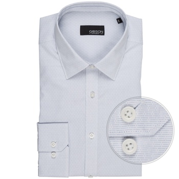 Flame Slim Fit Micro Design Dress Shirt