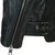 L-Koji Green Leather Biker Jacket