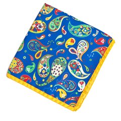 Paisley Silk Pocket Square-accessories-FA2 Online Outlet Store