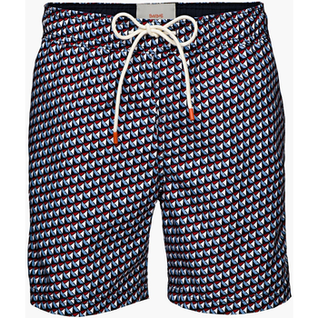 Ondaretta Print Long Swim Shorts