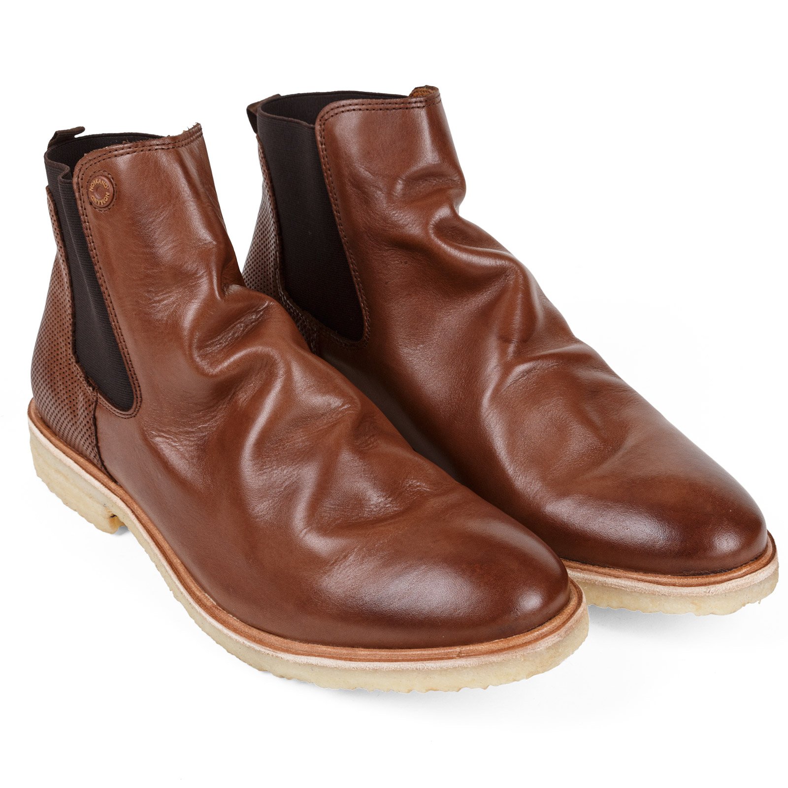 Dillon Creased Leather Chelsea Boot - Shoes & Boots-Casual Shoes : FA2 Online Outlet Store - NO BRAND
