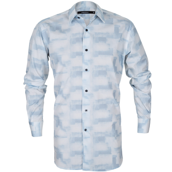 Luxury Cotton Cloud Print Shirt