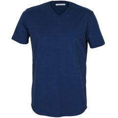 Slim Fit Stretch Cotton V-Neck T-Shirt-short sleeve t's-FA2 Online Outlet Store