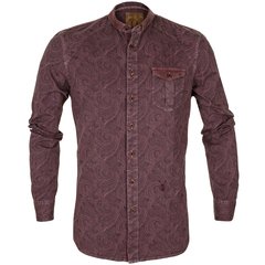 Fazed Washed Paisley Print Casual Shirt-shirts-FA2 Online Outlet Store