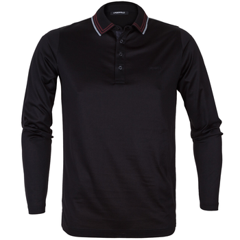 Mercerised Long Sleeve Polo Shirt