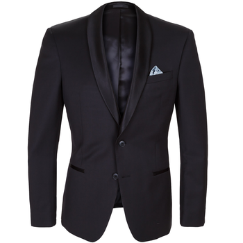 Spectre Black Shawl Collar Tuxedo Jacket