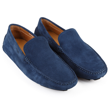 Max Suede Leather Slipon Loafer Moccasin