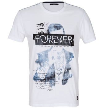 Slim Fit Forever Print T-Shirt