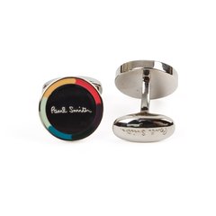 Circular Artists Stripe Signature Cufflinks-gifts-FA2 Online Outlet Store
