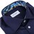 Slim Fit Luxury Cotton Palm Trim Dress Shirt