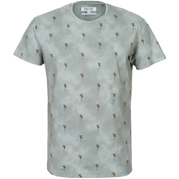 East Geometric Palm Print T-Shirt