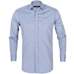 Hombre Slim Fit Micro Oxford Casual Shirt-shirts-FA2 Online Outlet Store