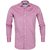 Hombre Slim Fit Micro Oxford Casual Shirt