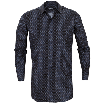 Geometric Print Dress Shirt