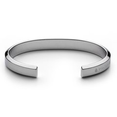 Polished Steel Icon Cuff Bracelet-gifts-FA2 Online Outlet Store