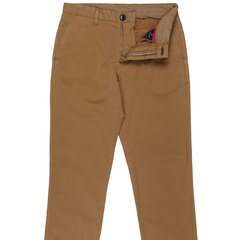 Taper Fit Pima Cotton Stretch Chinos-casual & dress trousers-FA2 Online Outlet Store