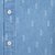 Button Down Printed Denim Casual Shirt