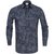 Tailored Fit Painted Scribble Stretch Cotton Shirt