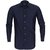 Slim Fit Printed Fine Denim Casual Shirt