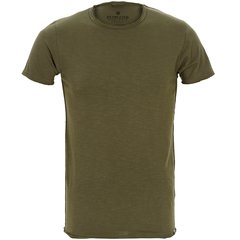 Slim Fit McQueen Slub Crew Neck T-Shirt-t-shirts & polos-FA2 Online Outlet Store