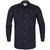 Slim Fit Circuit Board Print Casual Shirt