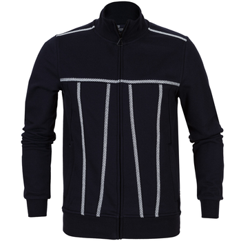 AMS Chevron Zip-up Sweat Jacket
