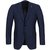 Luxury Italian Wool Blurred Check Blazer