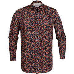 Roma Pineapple Print Casual Shirt-shirts-FA2 Online Outlet Store