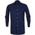 Contemporary Fit Luxury Cotton/Silk Casual Shirt