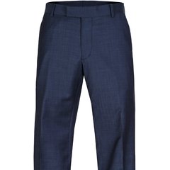 Caper Blue Wool Dress Trouser-suits & trousers-FA2 Online Outlet Store
