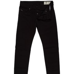 Sleenker Skinny Fit Stay Black Stretch Denim Jeans-jeans-FA2 Online Outlet Store