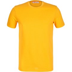 Slim Fit Plain Pique Cotton T-Shirt-t-shirts & polos-FA2 Online Outlet Store