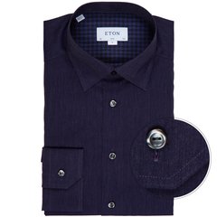 Slim Fit Herringbone Flannel Dress Shirt-shirts-FA2 Online Outlet Store