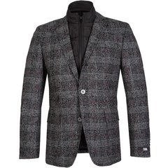 Street Check Blazer With Zip-out Trim-jackets & blazers-FA2 Online Outlet Store