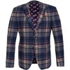 Wool Melton Blend Check Blazer-jackets & blazers-FA2 Online Outlet Store