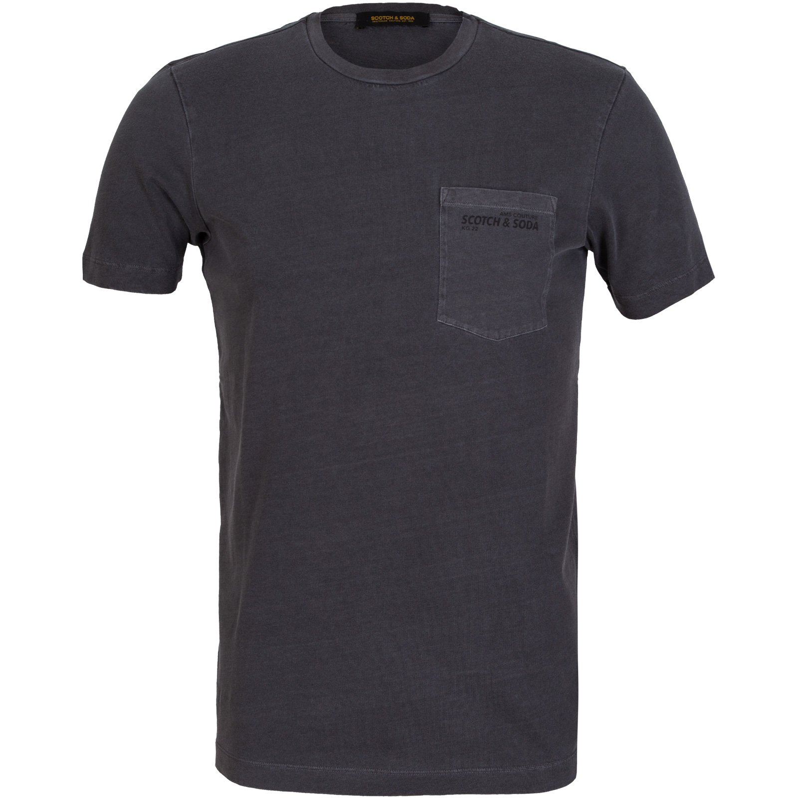 Slim Fit Garment Dyed Pocket TShirt TShirts & PolosShort Sleeve T