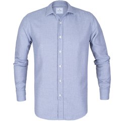 Slim Fit Micro Check Casual Shirt-shirts-FA2 Online Outlet Store