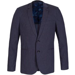 Mid Fit Cotton/Linen Check Dress Jacket-suits & trousers-FA2 Online Outlet Store
