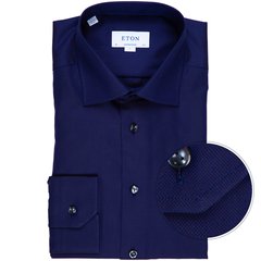 Contemporary Fit Luxury Cotton Dobby Weave Dress Shirt-shirts-FA2 Online Outlet Store