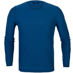 Yarn Dye Cotton Crew Neck Pullover-knitwear-FA2 Online Outlet Store