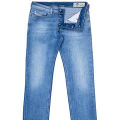 Sleenker-X Skinny Fit Lt. Blue Stretch Denim Jeans-jeans-FA2 Online Outlet Store