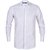 Luxury White Cotton Slim Fit Dress Shirt With Collar Detail