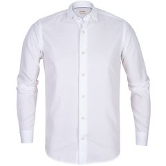 Treviso Self Jacquard Check Casual Cotton Shirt-shirts-FA2 Online Outlet Store