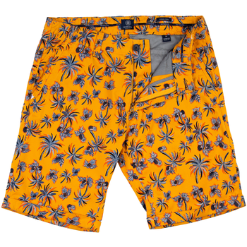 Wayne Pineapple Print Cotton Shorts
