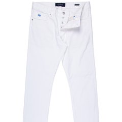 Ralston White Stretch Denim Jeans-jeans-FA2 Online Outlet Store