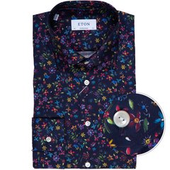 Contemporary Fit Luxury Floral Print Dress Shirt-shirts-FA2 Online Outlet Store