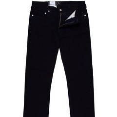 Slim Fit Organic Inky Blue Stretch Denim Jeans-jeans-FA2 Online Outlet Store
